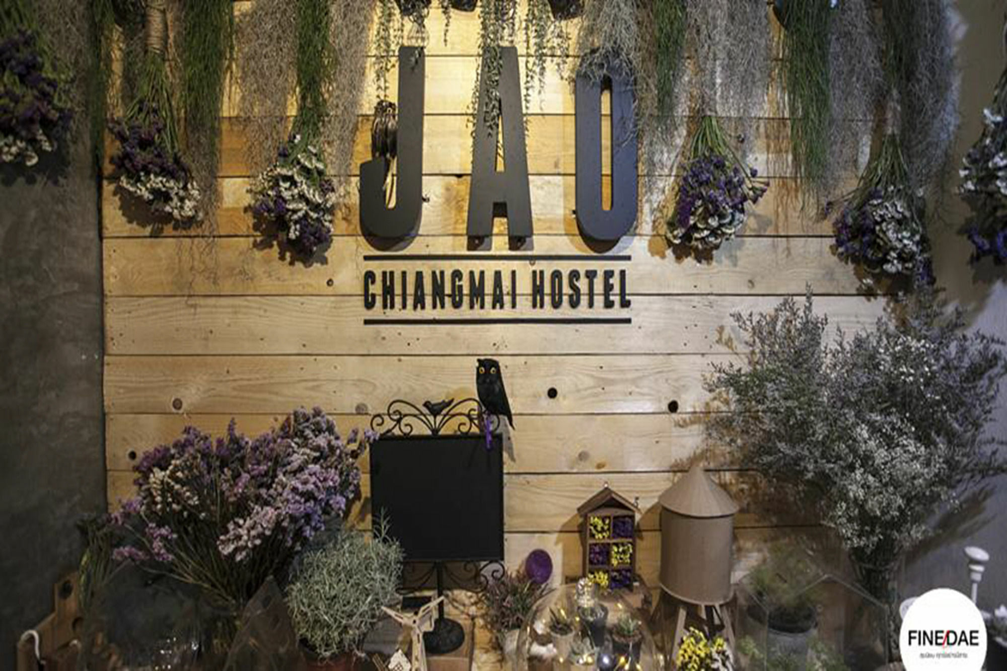 Jao Hostel & Cafe Чиангмай Экстерьер фото